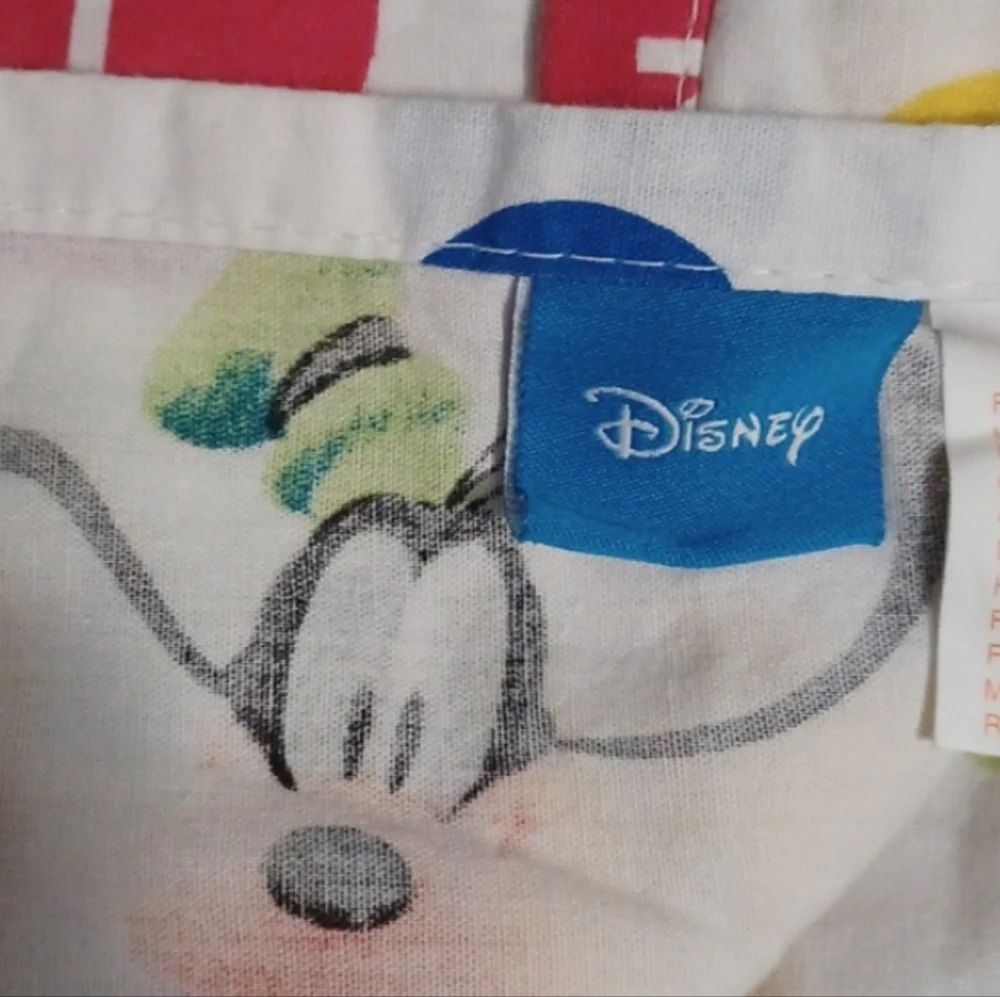 Disney Mickey Mouse Full Size Flat Sheet